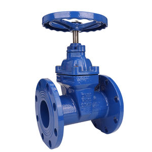 Volant tige non montante PN16 DN150 joint souple résilient assis en fonte type bride vanne d'écluse - Product Image 4