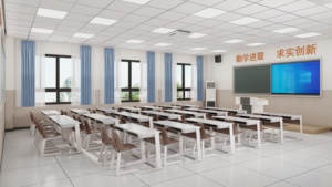 Hiện đại được thiết kế nội thất trường học thoải mái bảng gỗ nhựa lớp học bàn ghế đặt cho Trung Học nhà văn phòng sử dụng - Product Image 5
