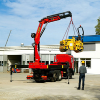 Moteur et Engrenage de Télécommande pour Grue à Flèche Articulée Palfinger 8.5T Série SPK32080, avec Pompe Moteur, Boîte de Vitesses et Roulement à Haute Force de Charge