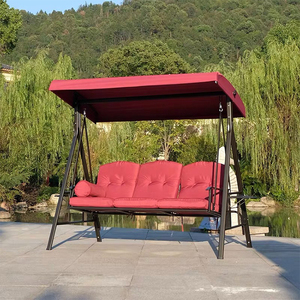 Chaises de patio Juecheng 3 <span class=keywords><strong>places</strong></span>, chaise suspendue moderne pour l'extérieur - Product Image 3