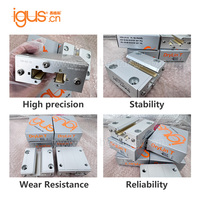 Prix à faible friction haute qualité 100% Original Igus TW-02-30 bloc linéaire guide de glissière voie Rail roulement industrie CNC ensemble Kit TW02