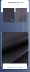 0.6mm di spessore in PVC goffrato di cuoio a buon mercato pieno grano modello materiale per la casa tessile divano mobili prodotti della borsa - Product Image 6