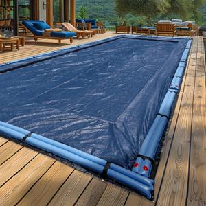 Couverture de sécurité d'hiver personnalisée de haute qualité pour <span class=keywords><strong>piscine</strong></span> couverture de <span class=keywords><strong>piscine</strong></span> souterraine extérieure étanche couverture de <span class=keywords><strong>bâche</strong></span> en PVC - Product Image 1