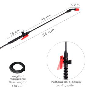 Spruzzatore Manuale da 8 Litri con Pressione Preimpostata - Product Image 4
