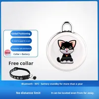 Localisateur GPS pour animaux de compagnie et chiots Collier de suivi sans fil bidirectionnel étanche IP67 avec positionnement Bluetooth