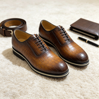 Chaussures de ville en cuir pour hommes, baskets décontractées en cuir véritable, pour mariage, bureau quotidien, affaires, baskets de luxe de créateur