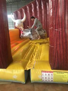 <b>Inflatable</b> Bull Cheap Price Commercial Kids Adult Mechanical <b>Games</b> Ride for Sale <b>Inflatable</b> Sport <b>Game</b> Mechanical Bull for Adult - Product Image 2