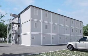 LDYZ Casa Contenedor Modular de Acero de 20 pies con Dos Dormitorios, Personalizada para <span class=keywords><strong>Residencia</strong></span> Familiar Contemporánea - Product Image 4