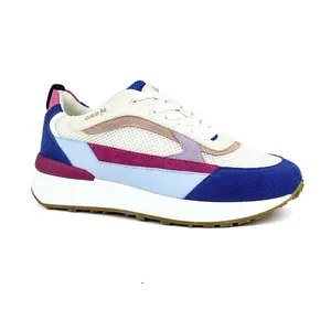 Leichte Plattform Sport Fitness Sneakers Damen OEM Custom ized Logo Höhe Zunehmende Walking Running Style Schuhe