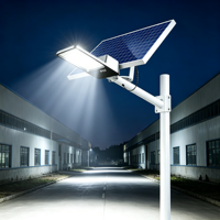 Lampadaire LED solaire à batterie lithium, étanche IP65, avec télécommande, pour autoroute et usage extérieur