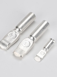 Adaptateur de borne d'alimentation 50A/120A, cosses de câble à sertissage à froid plaquées étain, connecteurs de fils de type aiguille, cosses à broches, rail DIN, OEM - Product Image 1