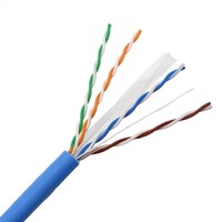 Câble réseau Cat6 Cat5e LAN 4 paires 8 conducteurs solides 305m (1000ft) UTP FTP extérieur PE LSZH pour caméra CCTV