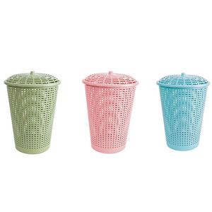 Cesti in Plastica Intrecciata Economici e alla Moda, Cesto <span class=keywords><strong>Portabiancheria</strong></span> Verticale per <span class=keywords><strong>Bagno</strong></span> in Materiale PP - Product Image 1
