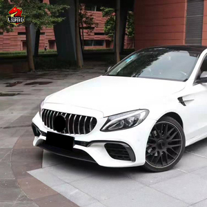 Piezas de Carrocería para <span class=keywords><strong>Mercedes</strong></span> W205 <span class=keywords><strong>Clase</strong></span> C C63 AMG, Kits de Carrocería Facelift, Parachoques con Puntas de Escape - Product Image 5