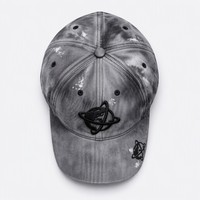Casquette de baseball vintage unisexe pour adulte, en denim et coton, à 6 panneaux, avec logo personnalisé T&L, broderie de sequins et impression numérique, motif animal, vente en gros