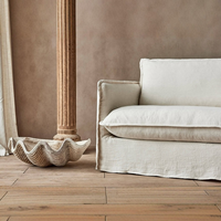 Modernes, einfaches, kleines, quadratisches, modulares Sofa-Set aus Stoff, waschbar, mit hohem Schwammgehalt, für Hotels, rechteckige Form für das Wohnzimmer