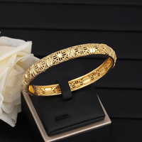 JXX Jewelry Bracelets manchette de luxe en laiton plaqué or 24K, épais et empilables, style Dubaï, écologiques, géométriques, vente en gros pour mariage