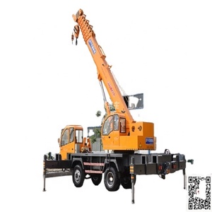 STSQ16D נייד מנוף משאית <span class=keywords><strong>16</strong></span> טון קטן הידראולי מנוף עם משאית - Product Image 1