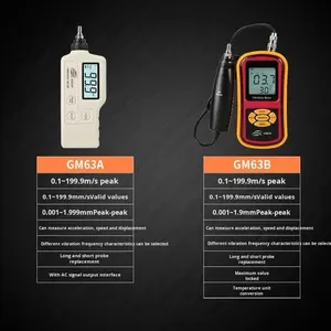 Biaozhi GM63B Probador de Vibraciones Digital de Alta Precisión con Pantalla Digital, 220V, Sonda Electrónica Dividida, Protección IP67, 1 Año de Garantía Mecánica - Product Image 3