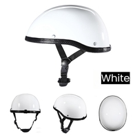 Vente chaude petit casque de vélo électrique été Scooter demi-visage casque casques de moto