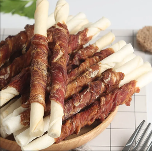 Bio gefrier getrocknete Hunde behandlungen Hühner ente Rindfleisch Sicher Fleisch basierte protein reiche Gelenk gesundheit Ausgewogene Nass futter Snack Großhandel - Product Image 3