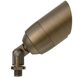 Usine directe 12V basse tension arrière-cour décoration jardin Patio plein laiton spots extérieur Led paysage luminaire - Product Image 2