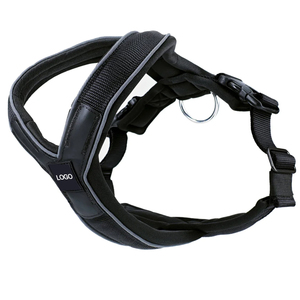 Tali kekang anjing taktis mewah kustom dengan lapisan Neoprene dan perlengkapan hewan peliharaan gesper logam berat grosir - Product Image 6