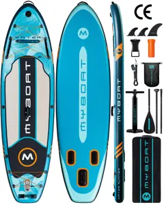 Mới tất cả các vòng Kayak ghế sup 10'6'' * 35 ''370ib Inflatable đứng lên tàu chèo ván lướt sóng Kayak ghế sup Hội Đồng Quản Trị