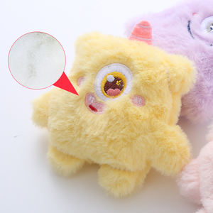 Monster bentuk hewan lembut mewah interaktif mainan kucing mewah catmint kertas suara mainan kucing - Product Image 4