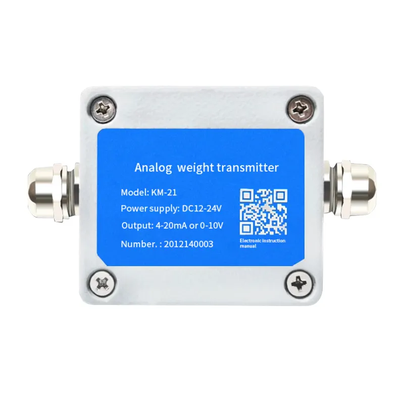 KM-21 trasmettitore di quantità digitale ad alta precisione a canale singolo 9-24V trasmettitori di peso digitali amplificatore di cella di carico