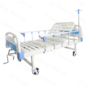 <span class=keywords><strong>Lit</strong></span> d'hôpital manuel à <span class=keywords><strong>double</strong></span> fonction à prix d'usine <span class=keywords><strong>lit</strong></span> médical pour soins aux patients - Product Image 4