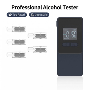 Alcoholímetro Digital LCD con Certificación CE, RoHS y FCC, Alkotester AT808 de Uso Profesional, Precisión de 0.050% BAC - Product Image 5