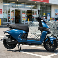 Moto électrique rapide CKD SKD 12 pouces, modèle cool, 1100/1300W, vitesse 60 km/h, scooter électrique pour deux personnes
