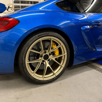 Jantes de voiture de tourisme personnalisées en alliage forgé or Motorsport 17 18 19 20 pouces 5x112 5x114.3 5x120 pour BMW F30 M2 M3 M4 340i Mazda