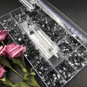 CY 3D Cristal <span class=keywords><strong>Strass</strong></span> Boîte Nail Crystal Bijoux DIY Nail Art Nail Décoration - Product Image 3