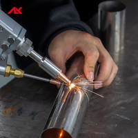 Nosel Las Laser Tembaga ALS Super Weiye untuk Mesin Las Genggam, Suku Cadang Peralatan Laser