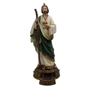 Estatua personalizada de saint jude, Serie de decoración de piedra, san judas, tadeo, estatua