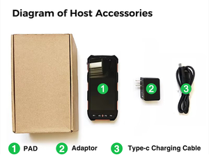 Terminale Industriale PDA Android 13 2026, Collettore <span class=keywords><strong>Dati</strong></span> Portatile 4GB+64GB, Scanner Codici QR Robusto da 5.5 Pollici per Magazzino - Product Image 4