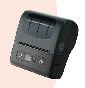 Impresora móvil térmica de línea de puntos portátil de 80mm, Papel de recibo POS de comando de impresión Esc en blanco y negro, A200U A300L - Product Image 5