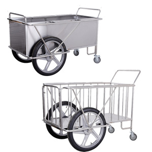 Carro de Transporte Tongchen para Hospital, 1200x800x920mm, de Una Sola Capa, para Ropa de Cama y Residuos Médicos - Product Image 1