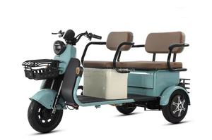 จักรยานสามล้อสำหรับผู้หญิงสกูตเตอร์ไฟฟ้า<span class=keywords><strong>3</strong></span>ล้อแบบธรรมดาสำหรับผู้ใหญ่จักรยานเคลื่อนที่ด้วยตนเองสำหรับผู้หญิง - Product Image 3