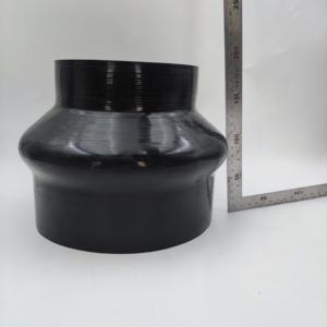 Manguera de radiador automotriz de goma de silicona de grado de moldeo Juyao diámetro Variable 155-210mm forma de codo - Product Image 6