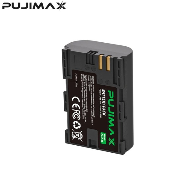 PUJIMAX 7.4V 2750mAh LP-E6 LP E6 Camera Battery for Canon EOS 5DS R 5D Mark II III IV 5D2 5D3 5D4 6D 60Da 7D 7D2 70D 80D 90D R5