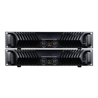 Amplificateur professionnel 2 canaux pour scène de performance, impédance 4 ohms, boîtier métallique, 500W-1300W, contrôle par application, garantie 1 an