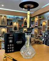 Kit Chicha Alpha Haut de Gamme - Chicha Portable en Acier Inoxydable et Aluminium