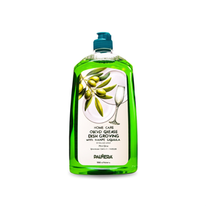 Líquido lavavajillas con grasa de oliva y fórmula para el cuidado de las manos, para ollas, platos y utensilios de cocina, 1 L, Palmera Home Care - Product Image 3