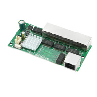 Commutateur Ethernet 5 ports PCB Gigabit POE réseau carte de commutation POE Gigabit commutateur de bureau Hub système de stationnement intelligent