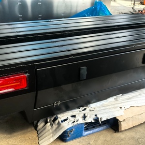 Portable Aluminum Alloy Ute Canopy with Accessories Waterproof Lockable 2 Compartments up 2000L Capacity Pickup Truck Toolboxes - Product Image 5