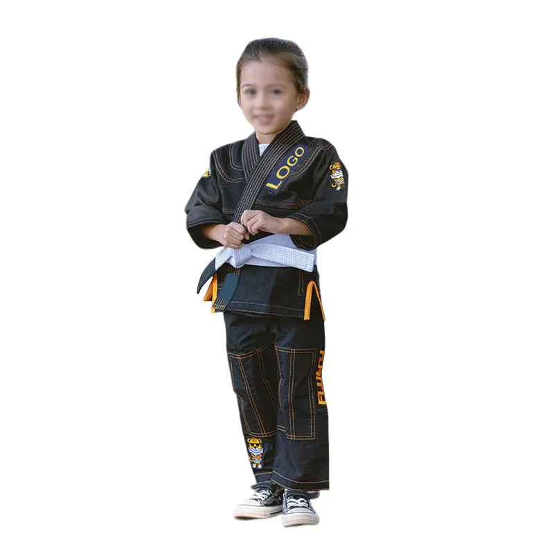 Kids Jiu Jitsu Gi Youth boys BJJ Uniform Custom Martial Arts Uniform Bjj Gi Suits