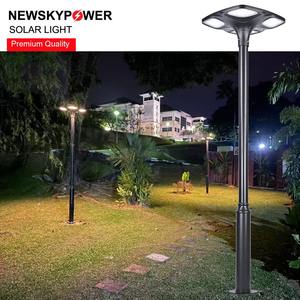 Lampe solaire de cour à haute efficacité, charge rapide, éclairage constant, résistante aux intempéries IP65 pour allées, entrées, parkings, usage commercial - Product Image 2